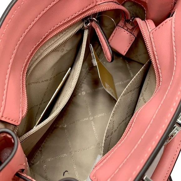 MICHAEL KORS
Hamilton Small Crocodile Embossed Faux
Satchel
Color:PRIMROSE - Picture 12 of 15